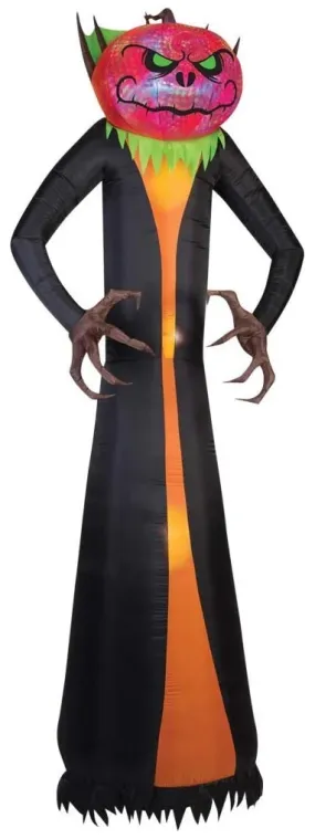 12' Giant Halloween Projection PHANTASM Pumpkin Reaper Airblown Inflatable