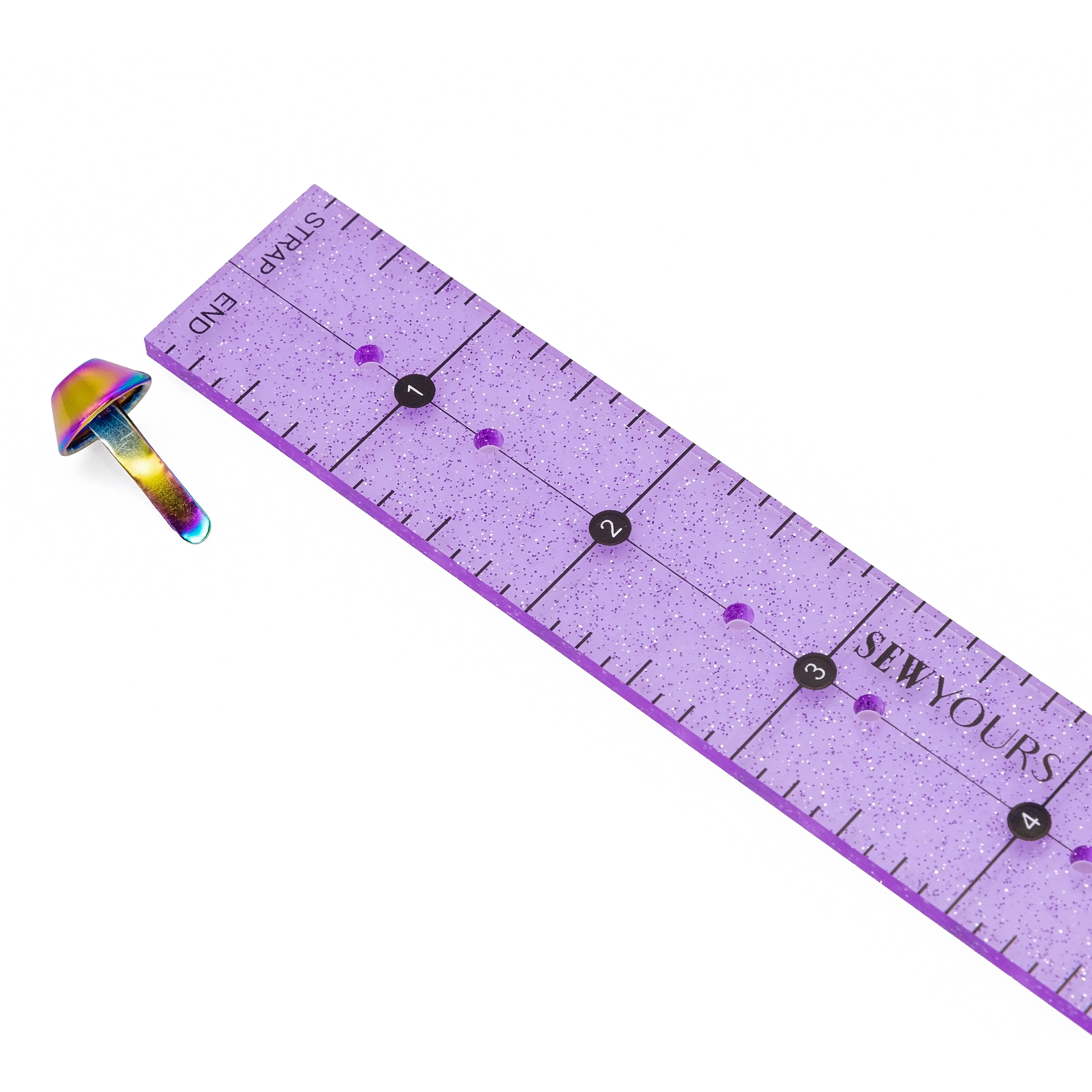 12mm Purse Feet with Prongs - Set of 8
