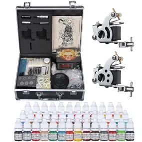 2-Gun Pro Tattoo Machine Kit