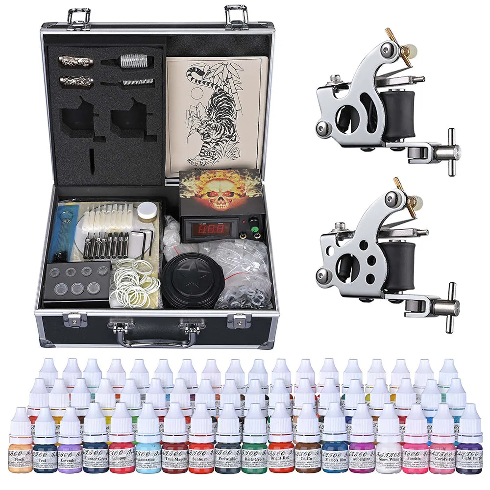2-Gun Pro Tattoo Machine Kit