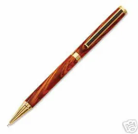 24kt Gold Slimline Pen Kits ,pack of 10