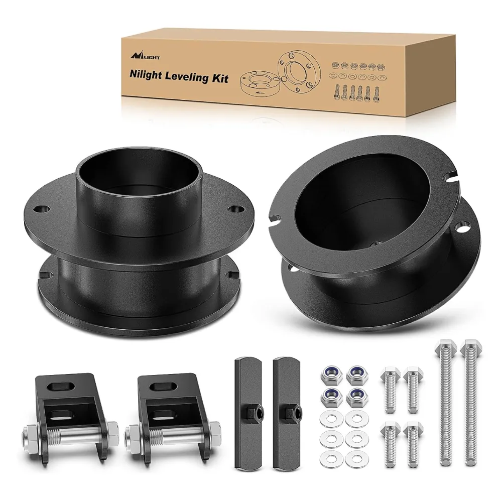 2.5 Inch Front Leveling Lift Kit for 2014-2023 Dodge ram 2500 4WD 2013-2022 ram 3500 4WD Spring Spacers and Shock Extenders Lift Kits