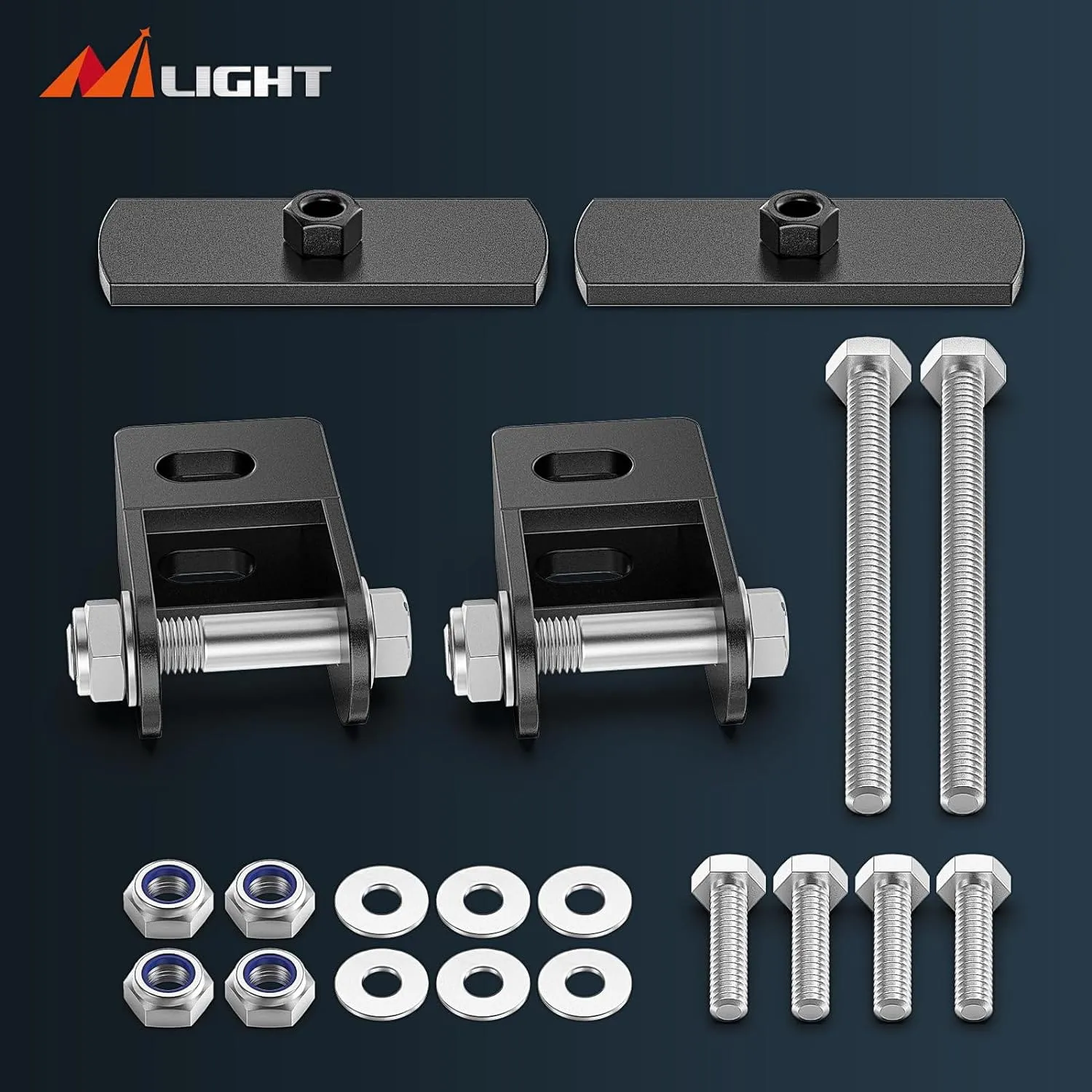 2.5 Inch Front Leveling Lift Kit for 2014-2023 Dodge ram 2500 4WD 2013-2022 ram 3500 4WD Spring Spacers and Shock Extenders Lift Kits