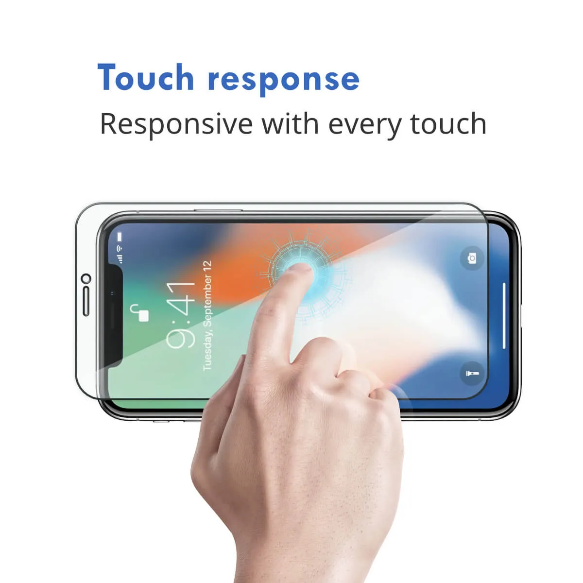 2x Hugmie® iPhone 12/12 Pro Full Coverage Screen Protector
