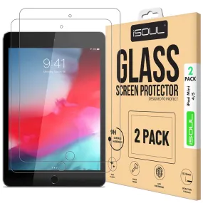 2X iPad Mini 5 / iPad Mini 4 Tempered Glass Screen Protector