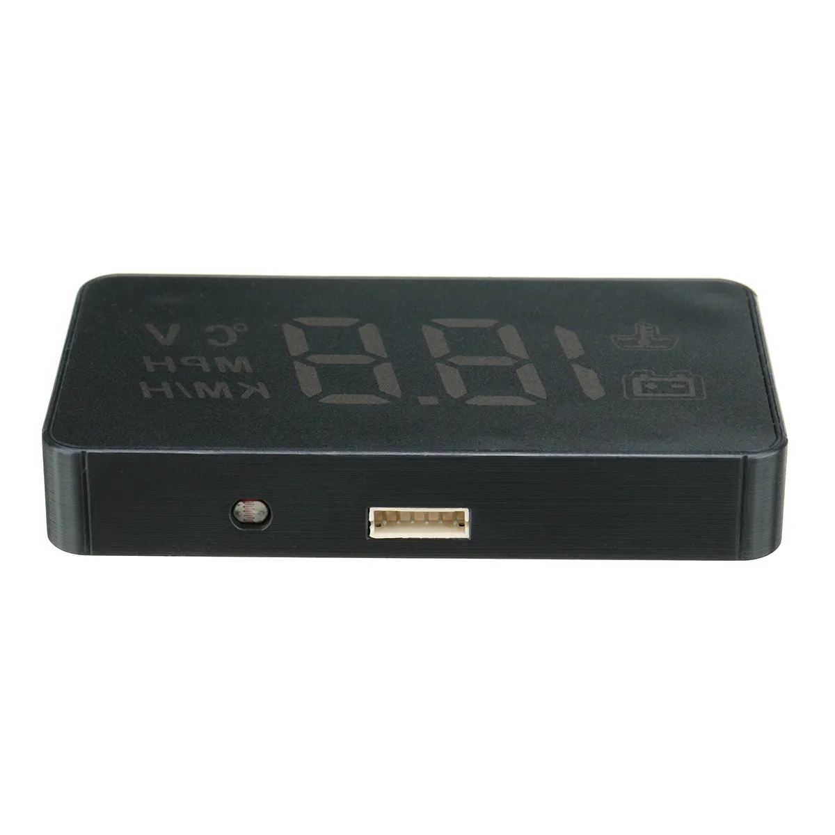3.5 Inch Car HUD Head up Display Windshield Projecter OBD2 Speed RPM Water Temperature Voltage Display