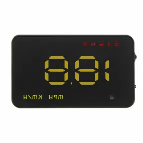 3.5 Inch Uinversal Car HUD Head up Display LCD OBD2 Overspeed Warning System