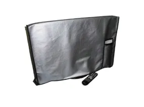 47" Flat Panel TV Cover with pocket for Remote Vinyl Padded Dust Covers. Ideal for Outdoor Locations.