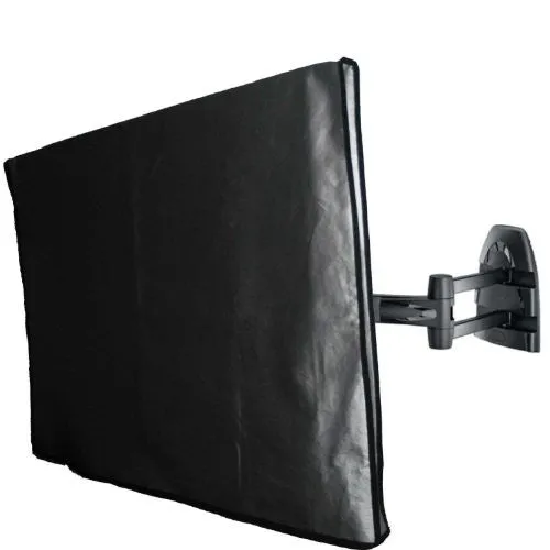 47" Flat Panel TV Cover with pocket for Remote Vinyl Padded Dust Covers. Ideal for Outdoor Locations.