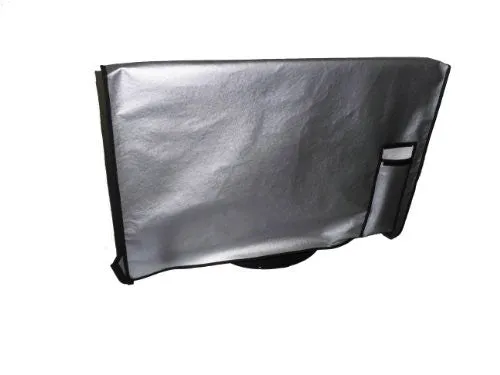47" Flat Panel TV Cover with pocket for Remote Vinyl Padded Dust Covers. Ideal for Outdoor Locations.