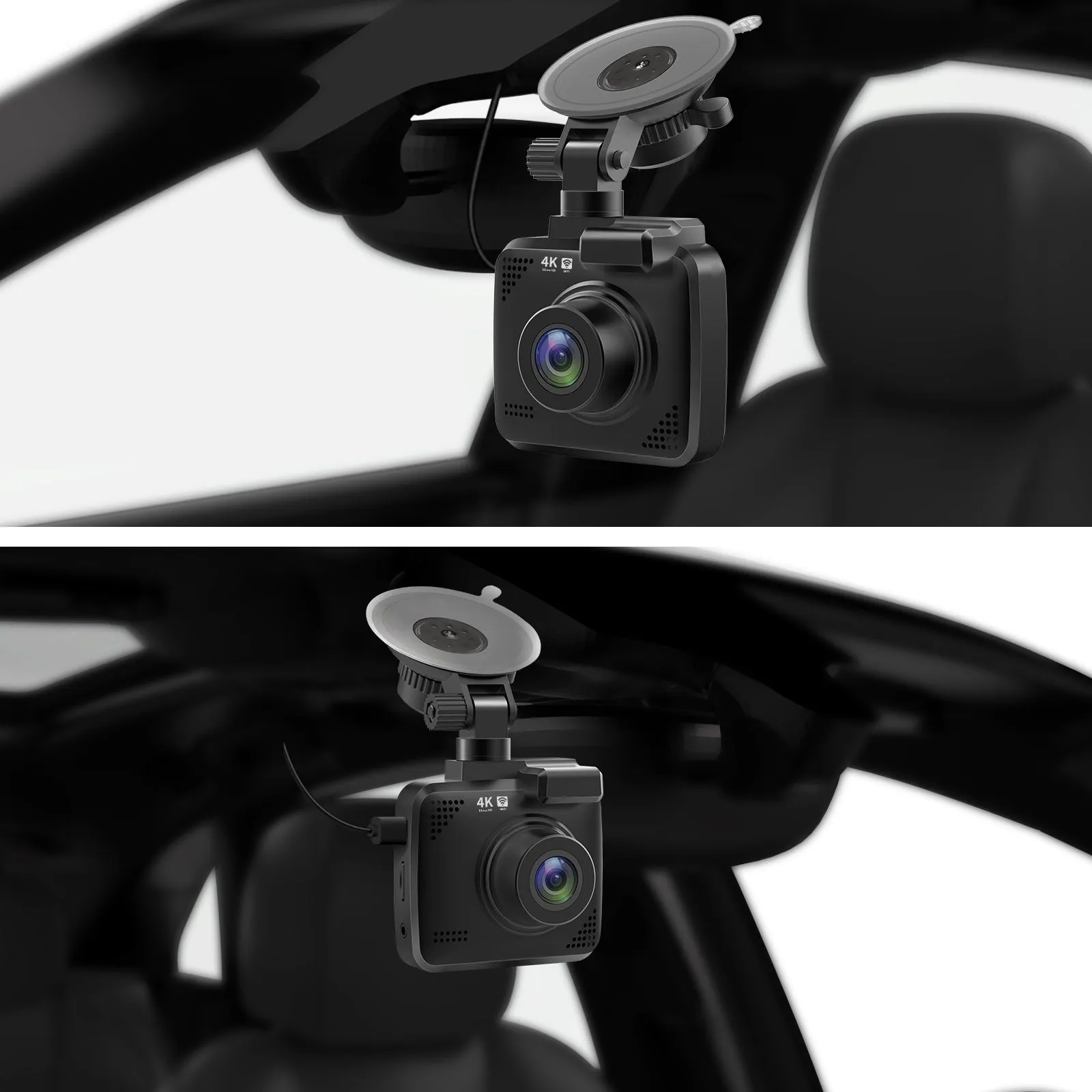 4k Driving Recorder Built-In Wifi GPS Car Dashboard Camera