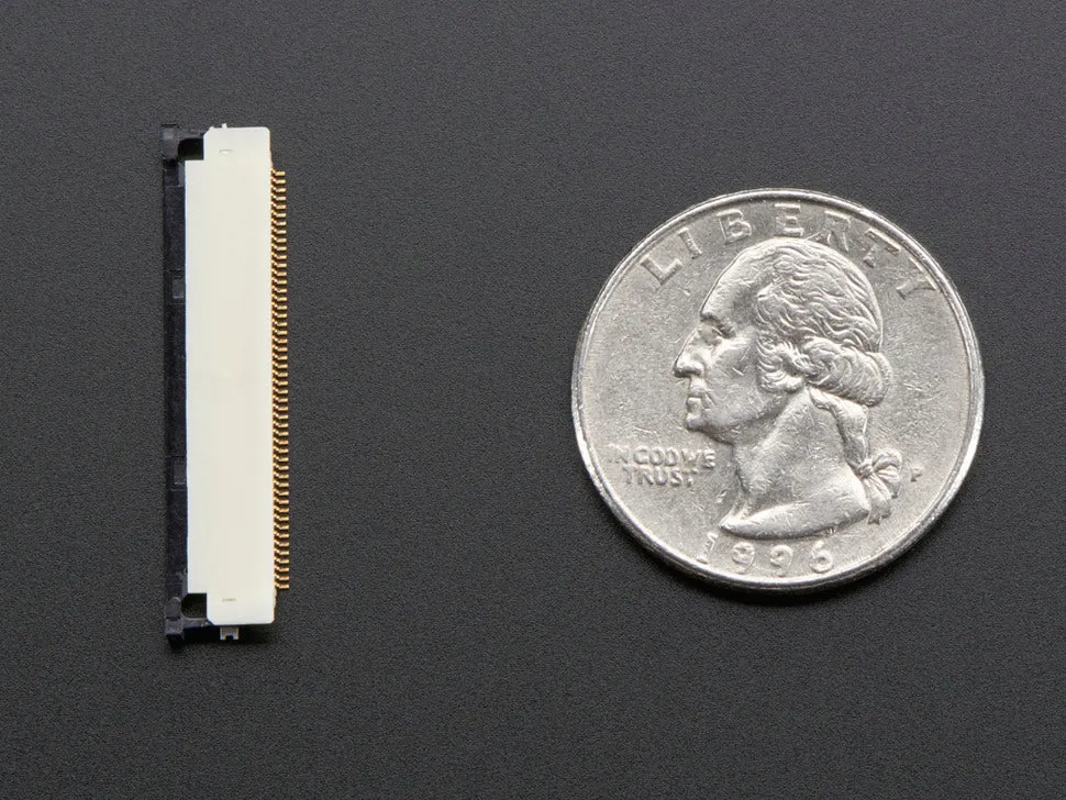 50-pin 0.5mm pitch top-contact FPC SMT Connector