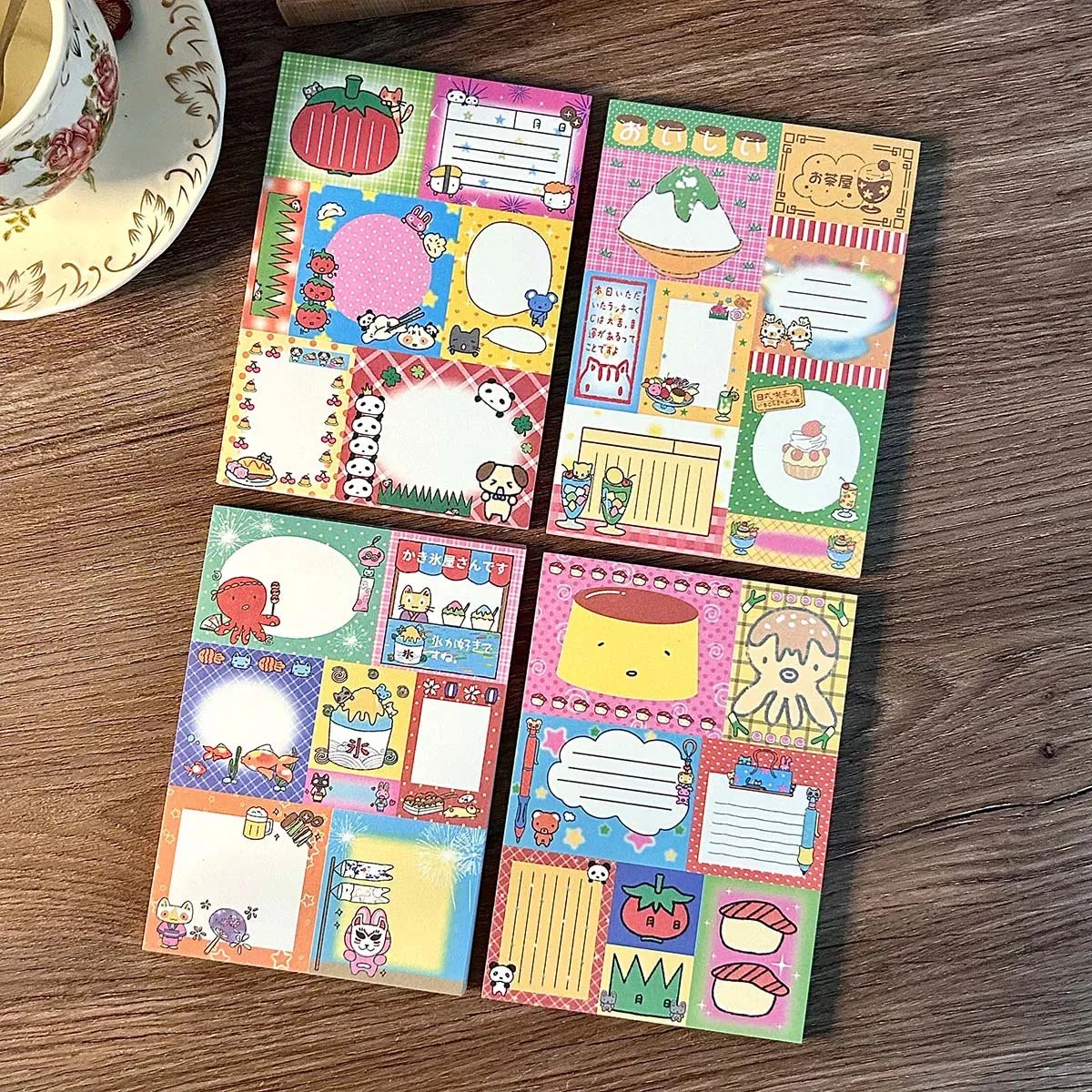 50 sheets Memo pads colorlife japanese