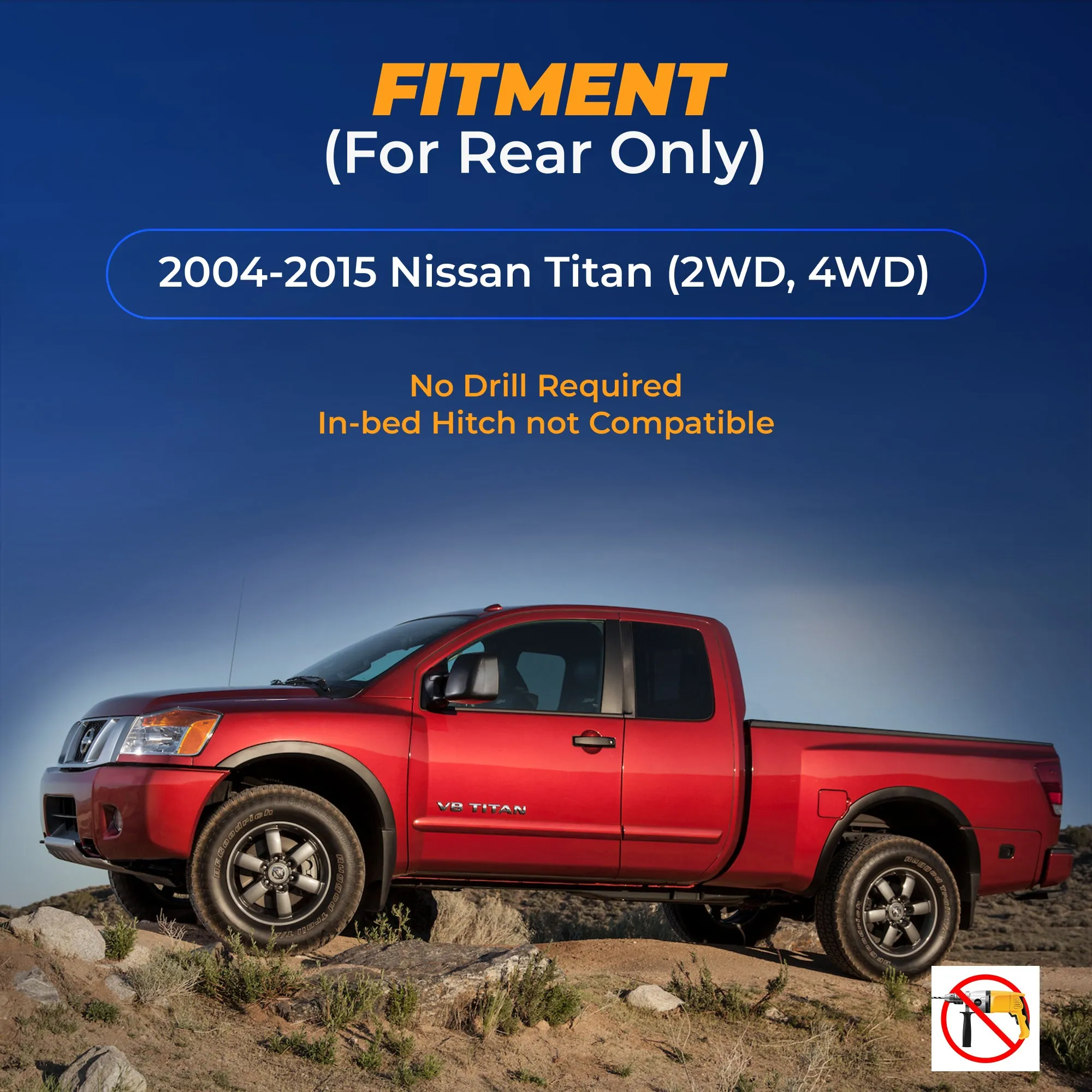 7,500 lbs Air Suspension Kit for 2004-2015 Nissan Titan