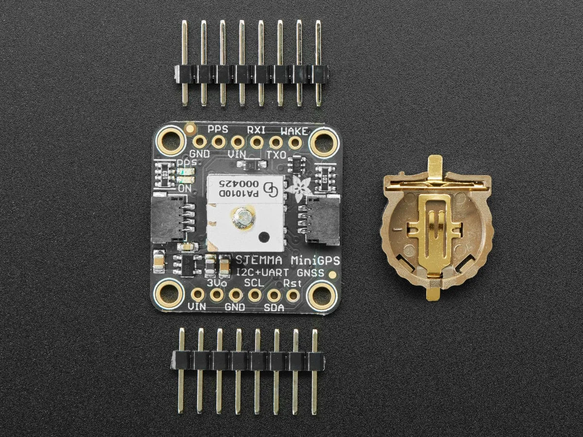Adafruit Mini GPS PA1010D - UART and I2C - STEMMA QT