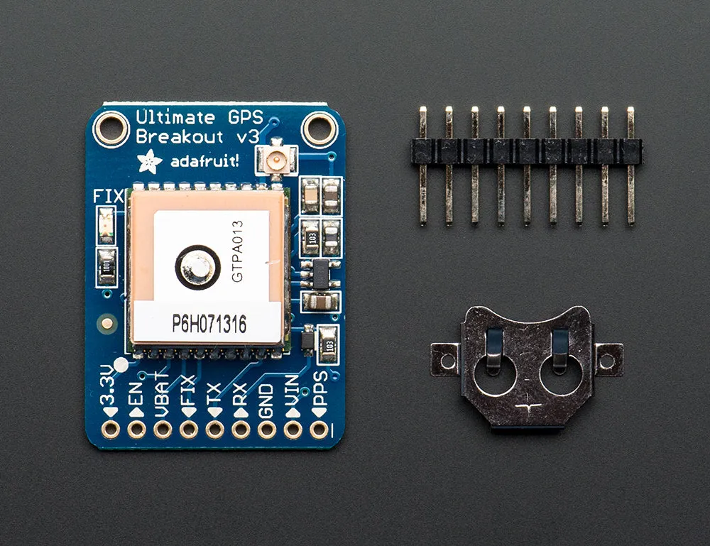 Adafruit Ultimate GPS Breakout v3 (66 channel w/10 Hz updates)