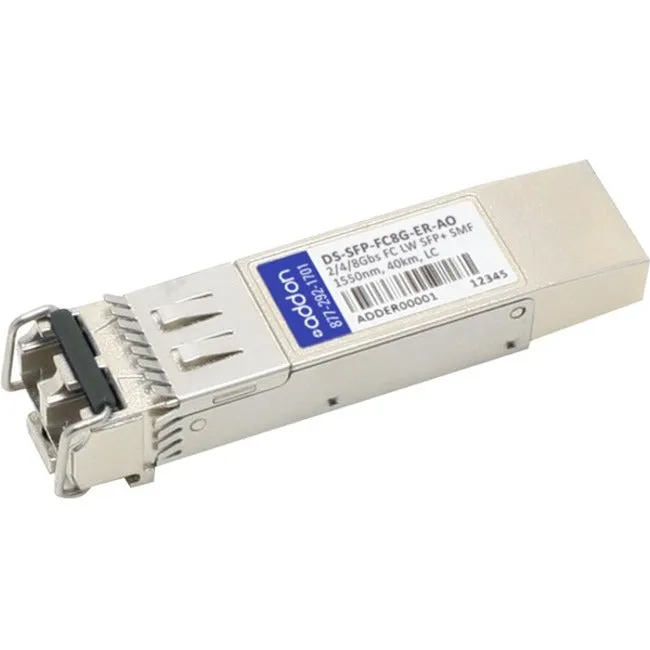 Addon Cisco Ds-Sfp-Fc8G-Er Compatible Taa Compliant 8Gbase-Lw Fibre Channel Sfp  Transceiver (Smf, 1550Nm, 40Km, Lc)