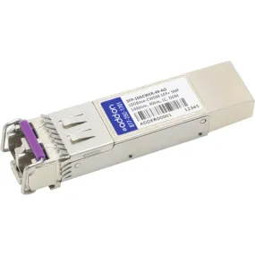 AddOn MRV SFP-10GCWER-49 Compatible TAA Compliant 10GBase-CWDM SFP  Transceiver (SMF, 1490nm, 40km, LC, DOM) SFP-10GCWER-49-AO