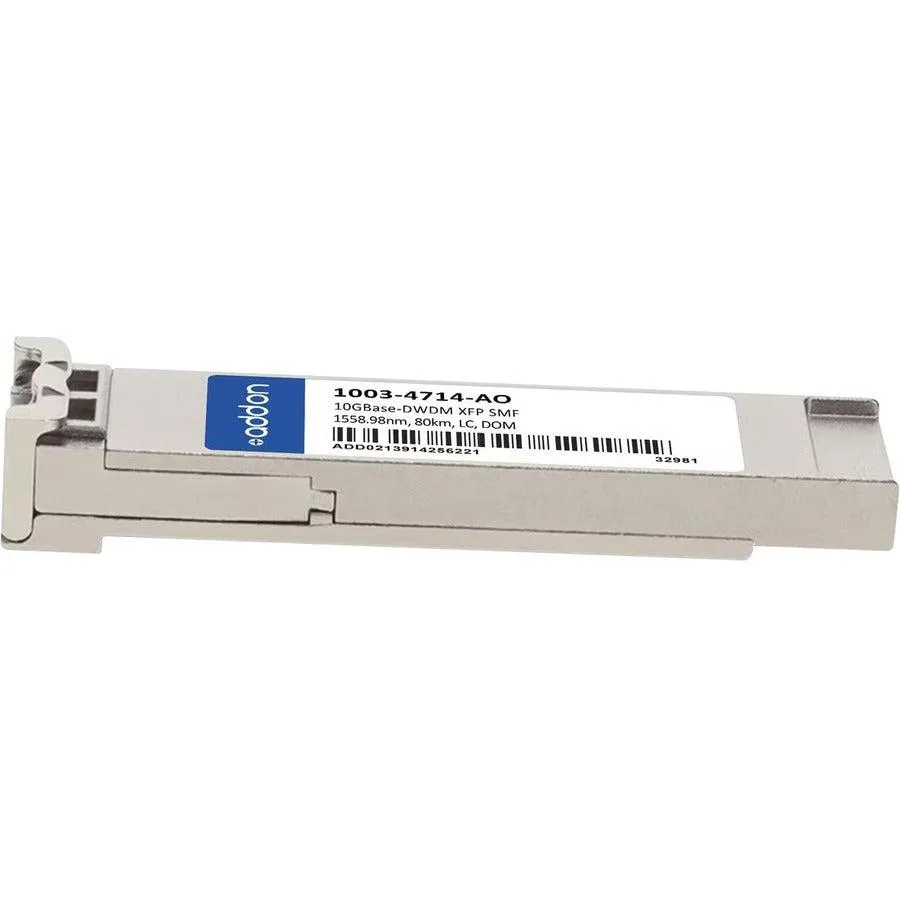 Addon Networks 1003-4714-Ao Network Transceiver Module Fiber Optic 10000 Mbit/S Xfp 1558.98 Nm