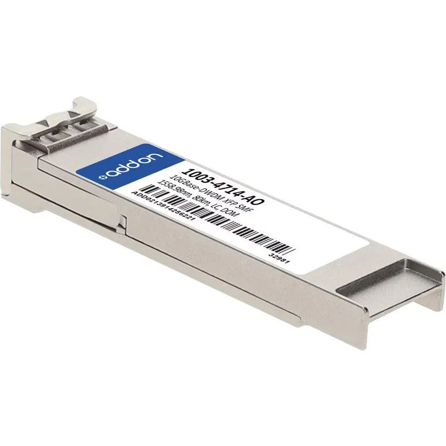 Addon Networks 1003-4714-Ao Network Transceiver Module Fiber Optic 10000 Mbit/S Xfp 1558.98 Nm