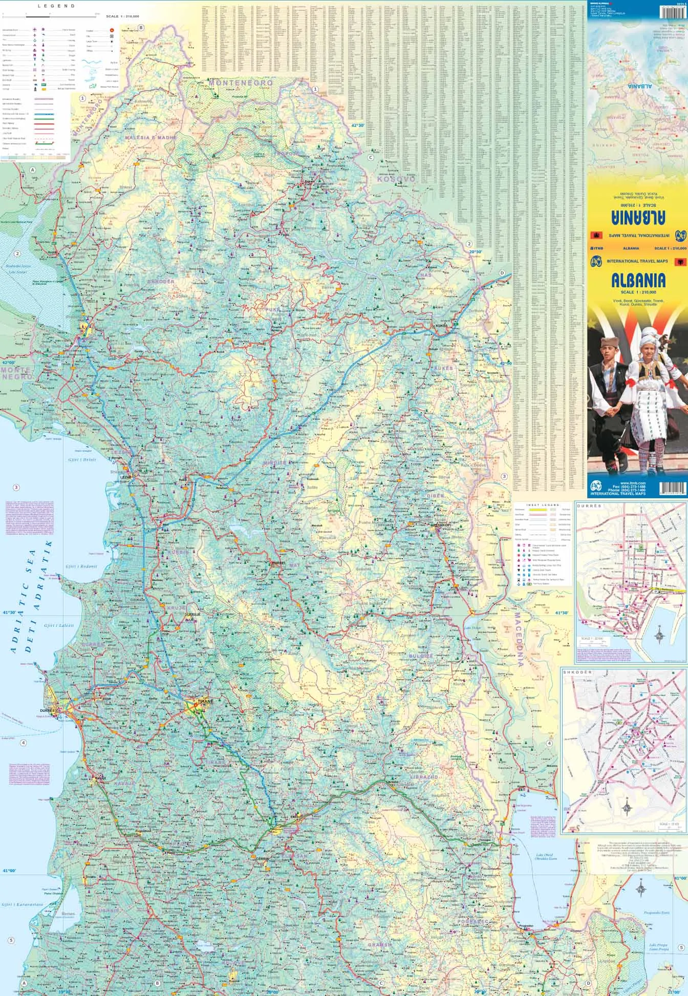 Albania ITMB Map