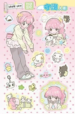 All girls sticker sheets 1pc