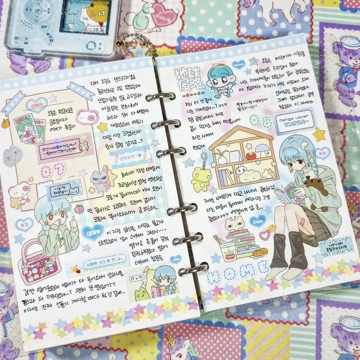 All girls sticker sheets 1pc