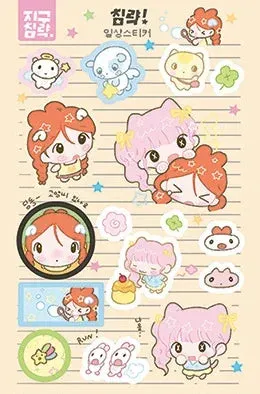 All girls sticker sheets 1pc