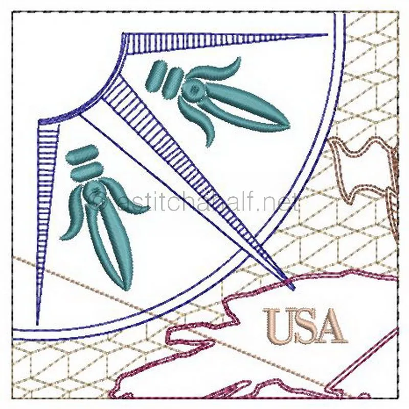 Antique World Map Quilt Combo