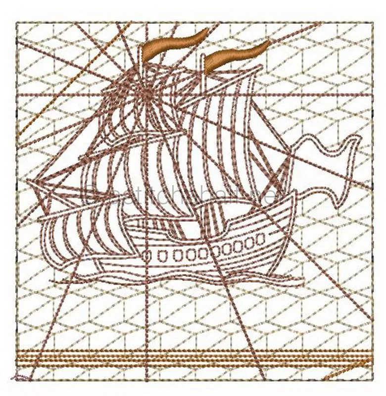 Antique World Map Quilt Combo