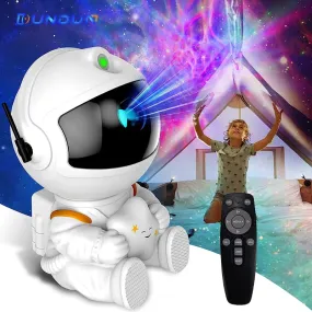 Astronaut Galaxy Star Projector LED Night Light
