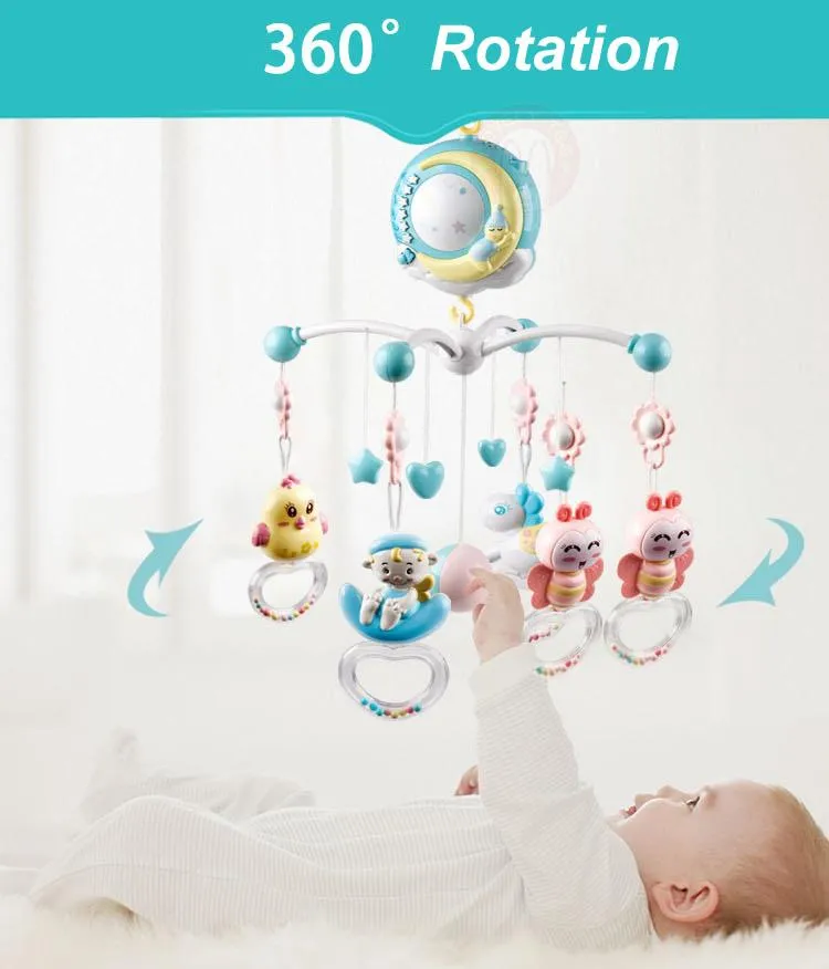 Baby Crib Projection Mobile
