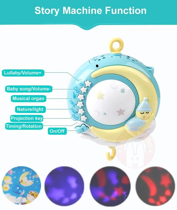 Baby Crib Projection Mobile