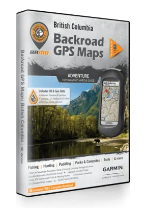 Backroad GPS Maps - British Columbia (V8)