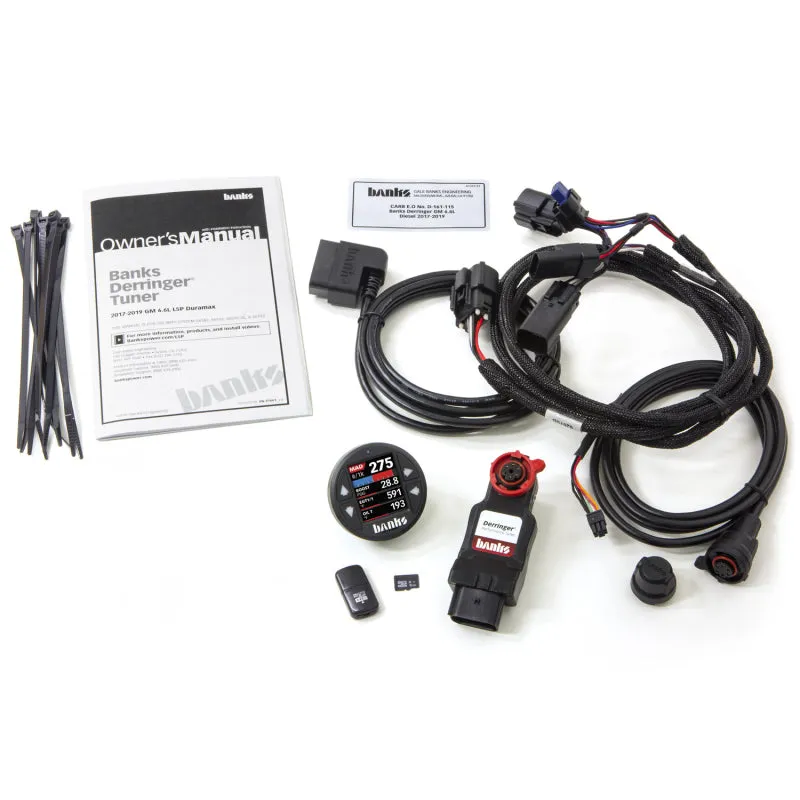 Banks Power 17-19 GM 2500 6.6L L5P Derringer Tuner (Gen 2) w/ 1.8in iDash DataMonster