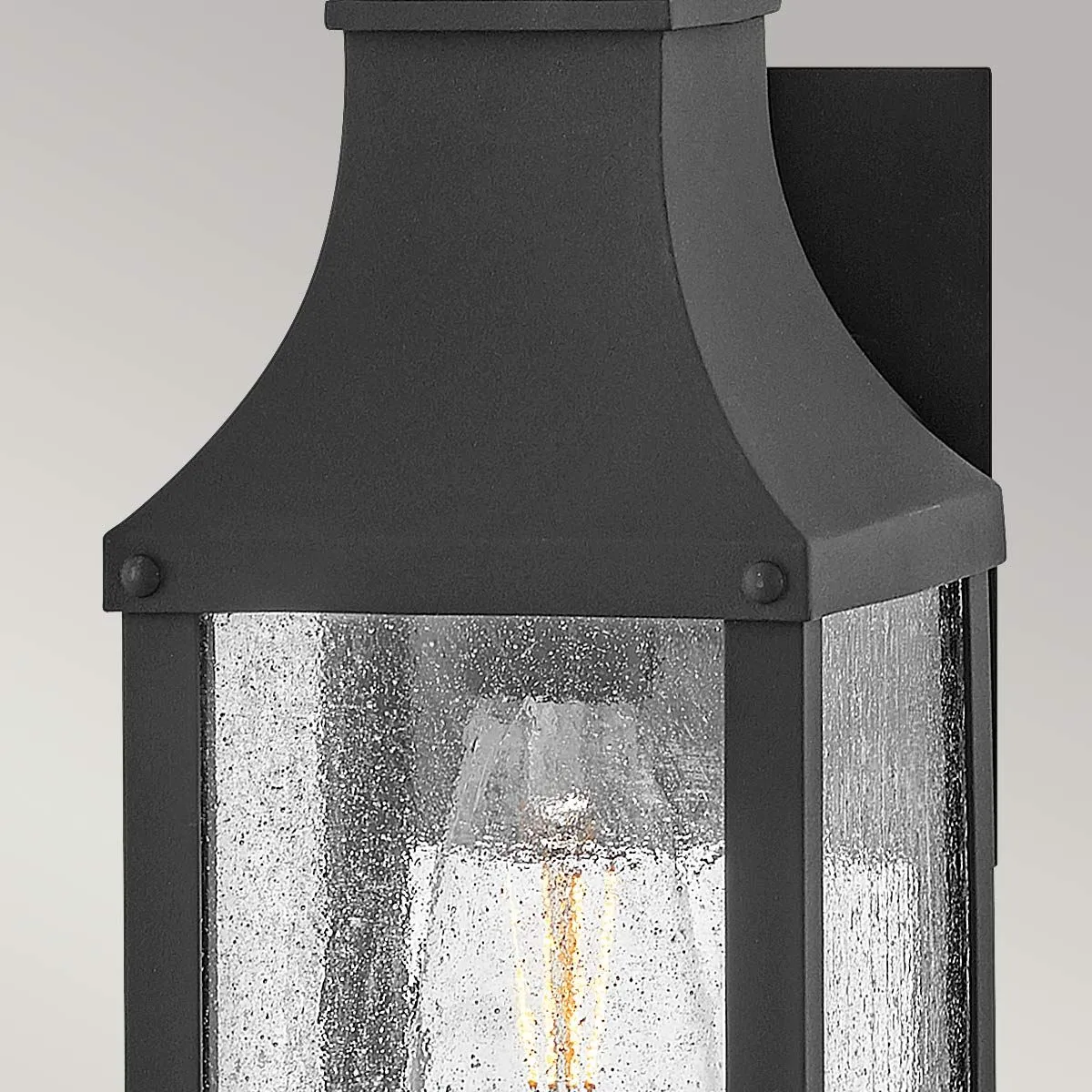 Beacon Hill 1/2lt Small/Medium Outdoor Wall Lantern - Museum Black E27 IP44