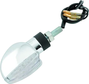 BikeMaster LED Spade Pair Chrome