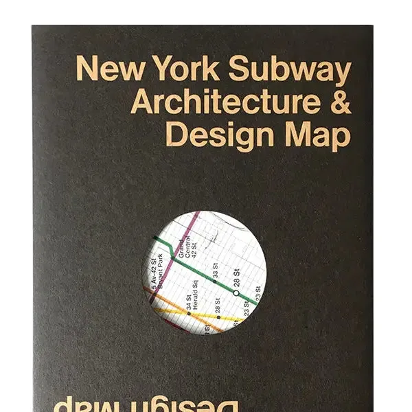 Blue Crow Media New York  Subway Architecture Map