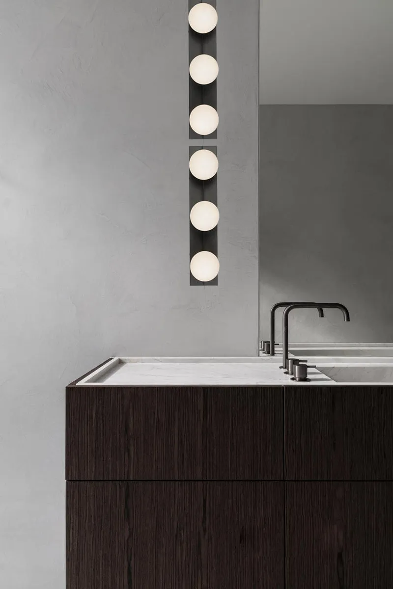 Bonnie Triple Glass Wall Sconce