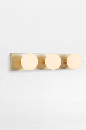 Bonnie Triple Glass Wall Sconce