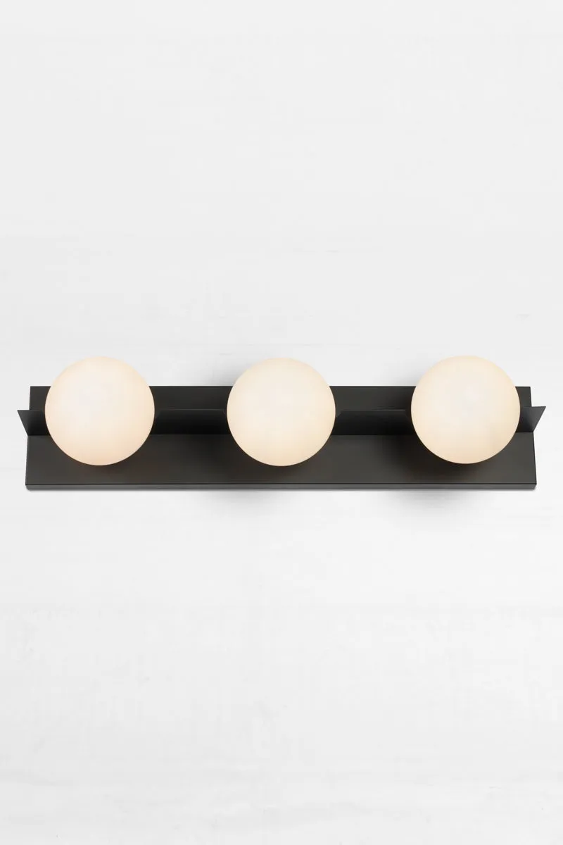 Bonnie Triple Glass Wall Sconce