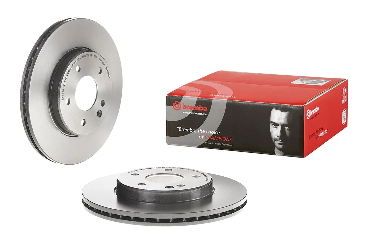 Brembo Disc Brake Pad and Rotor Kits KT04322