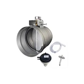 Broan Nutone MD6TU 6" Universal Automatic Make-Up Air Damper with Pressure Sensor Kit