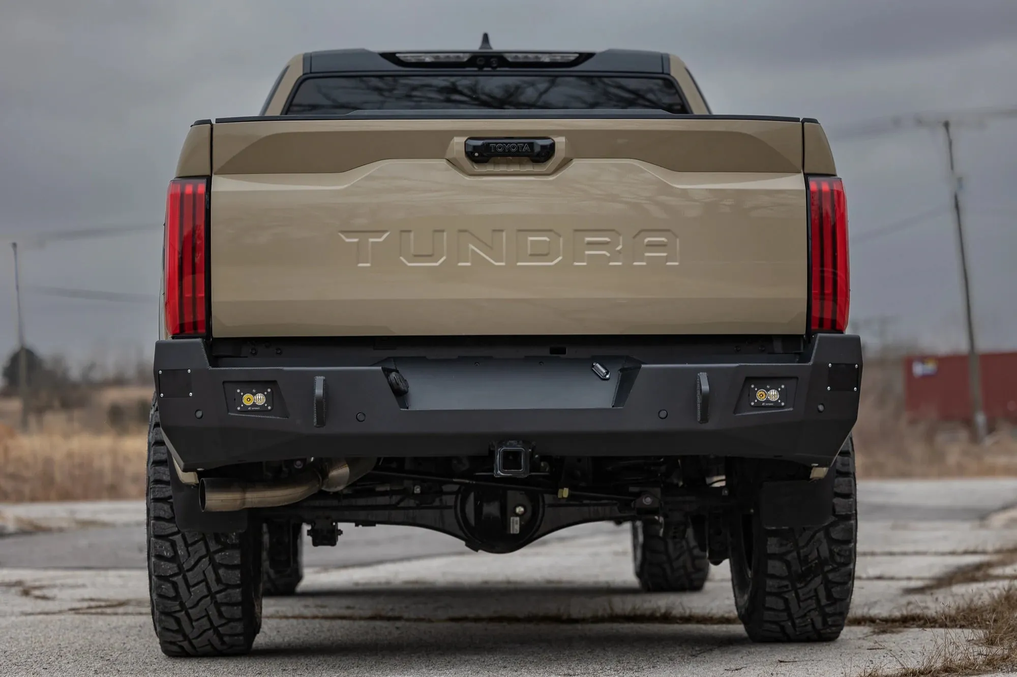 C4 Fabrication 2022  Tundra Overland Series Rear Bumper