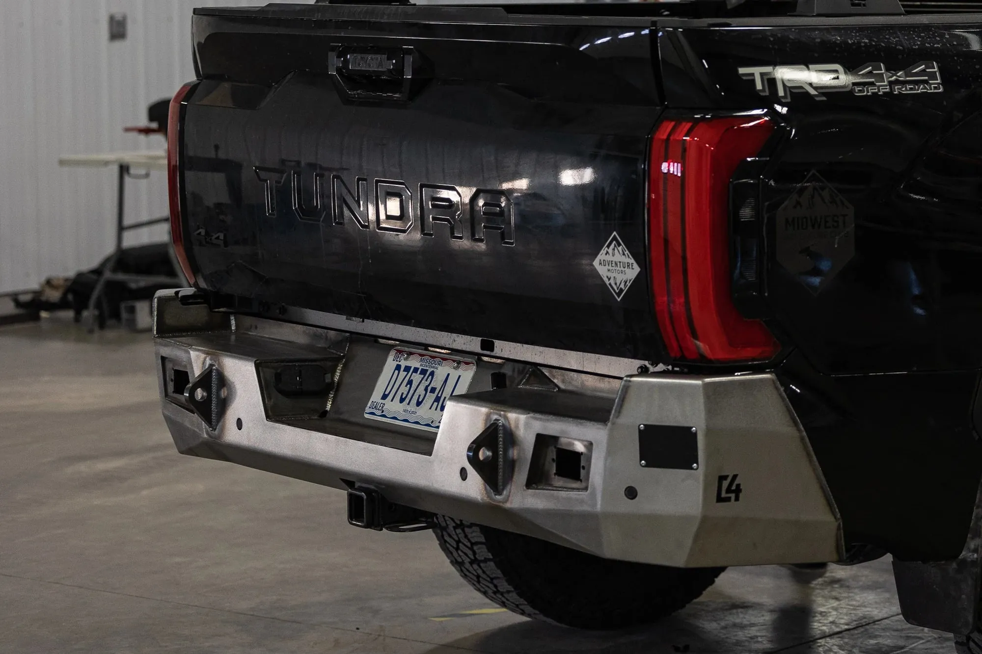 C4 Fabrication 2022  Tundra Overland Series Rear Bumper