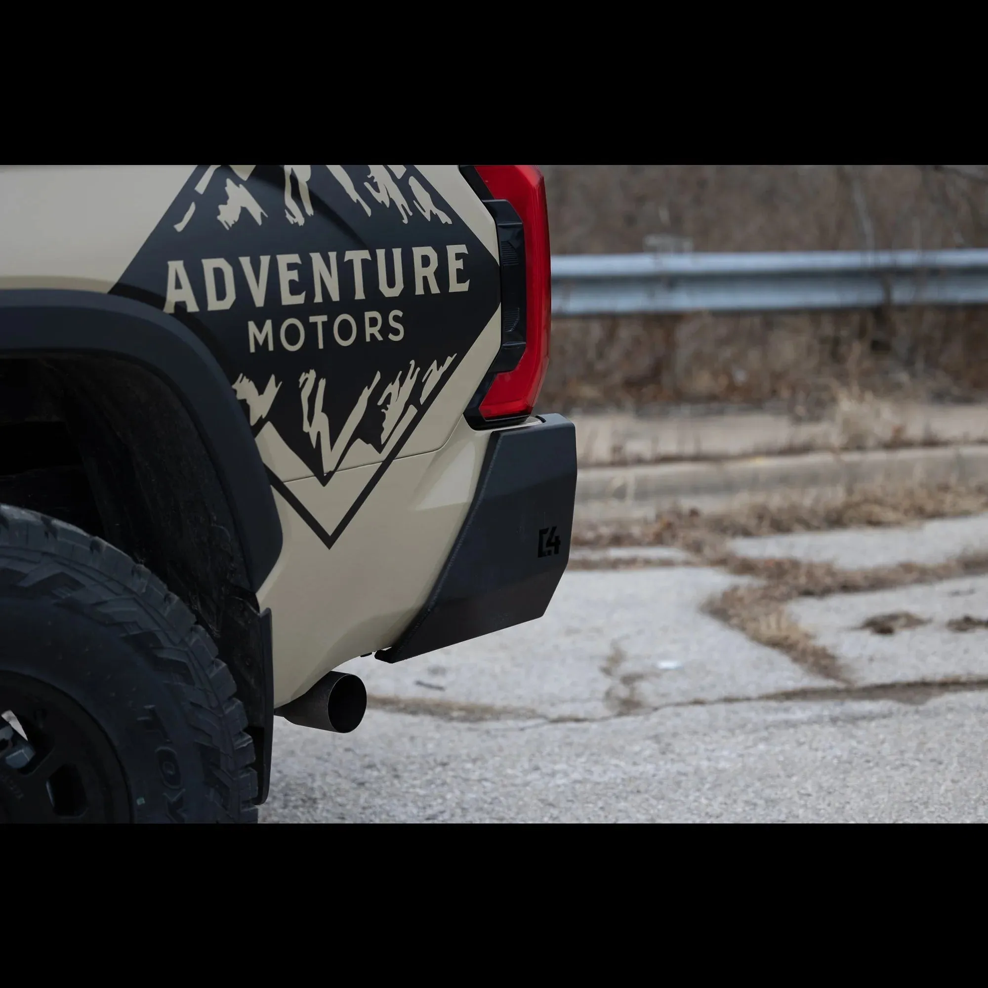 C4 Fabrication 2022  Tundra Overland Series Rear Bumper