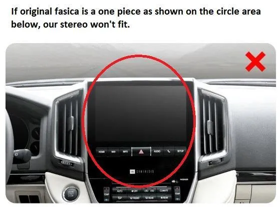 Car Dealz 10.2" Android 10.0 For Toyota Land Cruiser 2015-2018 w CAM In Dash Plus OEM Fascia