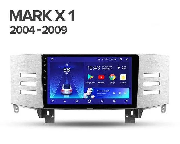Car Dealz 10.2" Android 10.0 For Toyota Mark X 1 X120 2004 - 2009 Head Unit In Dash Plus OEM Fascia