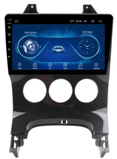 Car Dealz 9" Android 10.0 For Peugeot 3008 2009-2015 w CAM In Dash Plus OEM Fascia