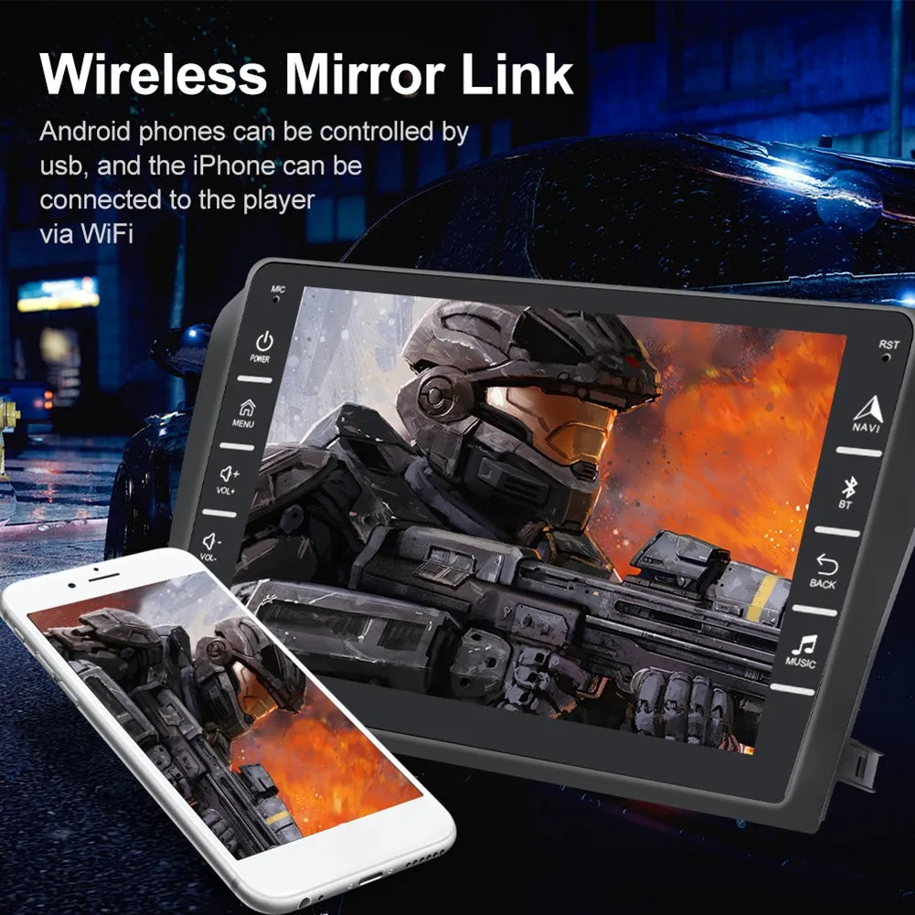 Car Multimedia Player 8 inch Central Control Android 9.1